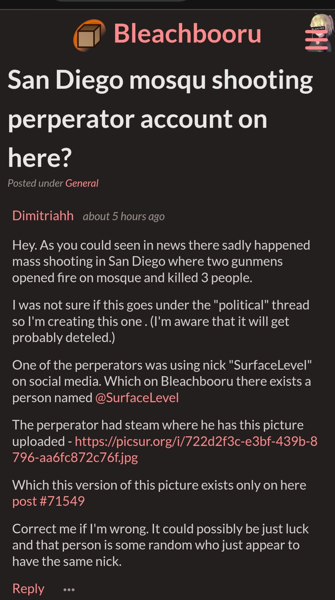 Posted media